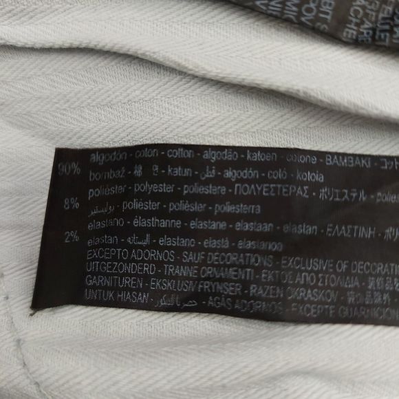 Zara Man Jeans Premium Denim Mens 31x30 Blue Skinny Stretch Cotton Blend - Picture 11 of 11